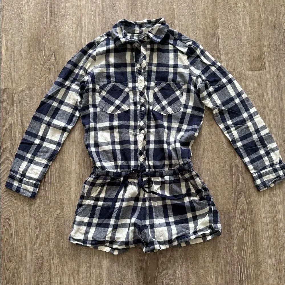 aerie Flannel Sleep Romper